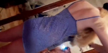 Быстрый анальный секс перед работой — жена собирается на работу